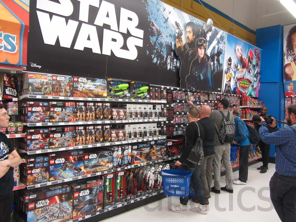 Star Wars toys are not selling