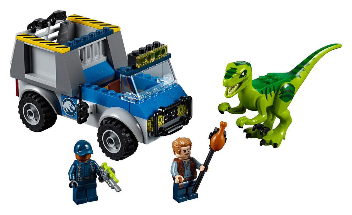 What do the LEGO sets reveal about Jurassic World Fallen Kingdom?
