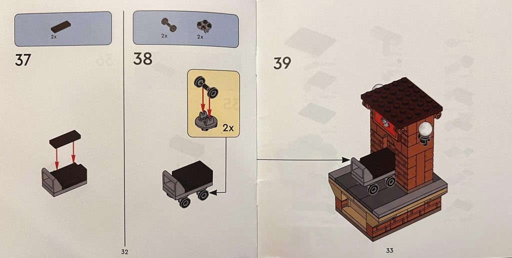 Lego Harry Potter 6541140 Perron 9 driekwart Barnes & Noble instructies 16 1024x517