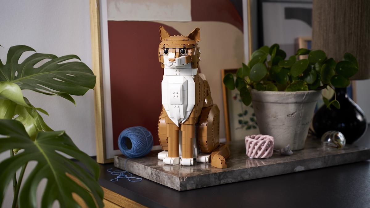 LEGO Ideas 21376 Orange Cat im Fokus
