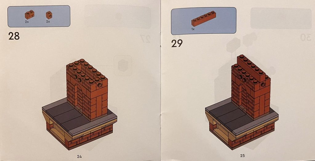 Lego Harry Potter 6541140 Perron 9 driekwart Barnes & Noble instructies 12 1024x523