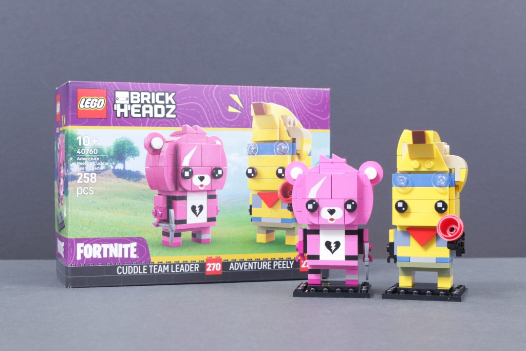 LEGO Fortnite BrickHeadz 40760 Adventure Peely Cuddle Team Leader Rezension 1 1024x683