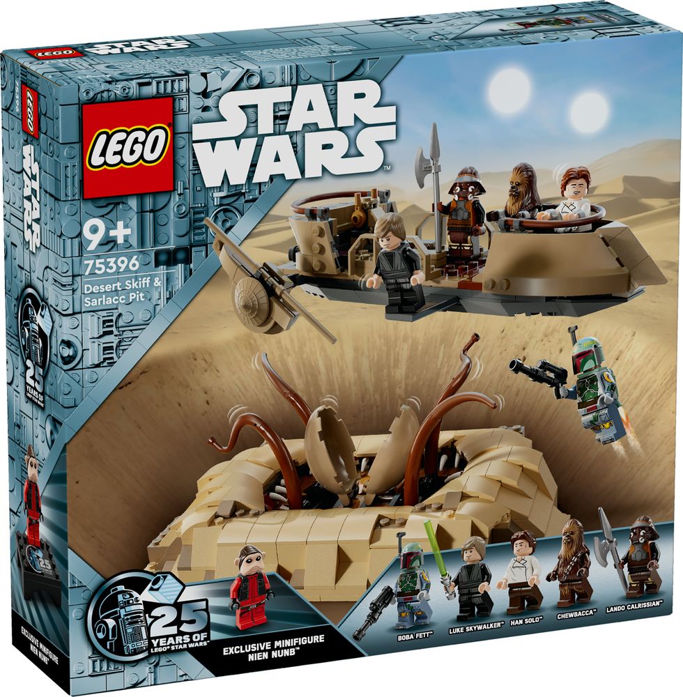 LEGO Star Wras 75396 Desert Skiff Sarlacc Pit 1
