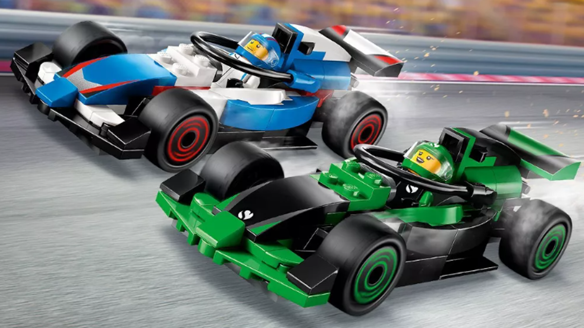 LEGO City Formula 1 set missing from 2025 starting line-up