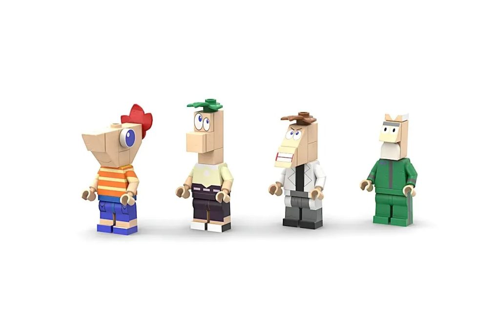 LEGO Ideas Perry, das Schnabeltier 4 1024x682