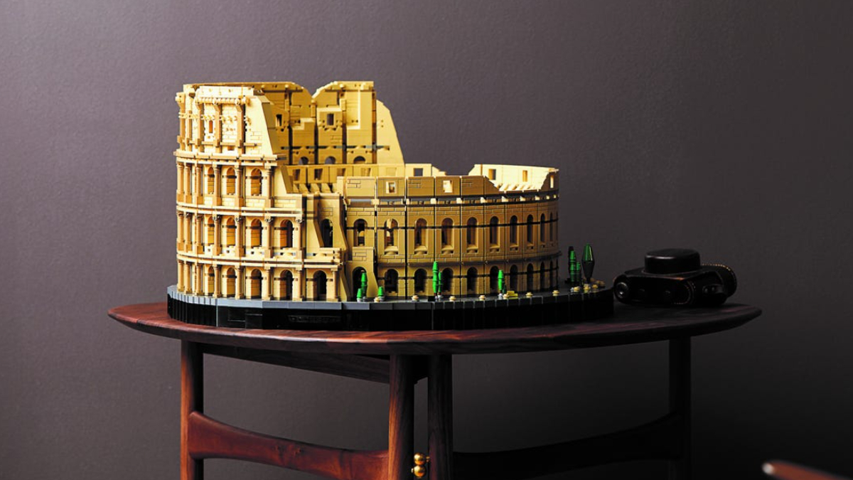 Selv dyr elsker LEGO for voksne 10276 Colosseum for voksne