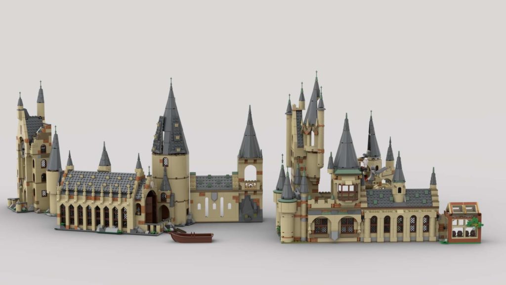 LEGO Harry Potter kombinerede Hogwarts-sæt Eurobricks 1 1