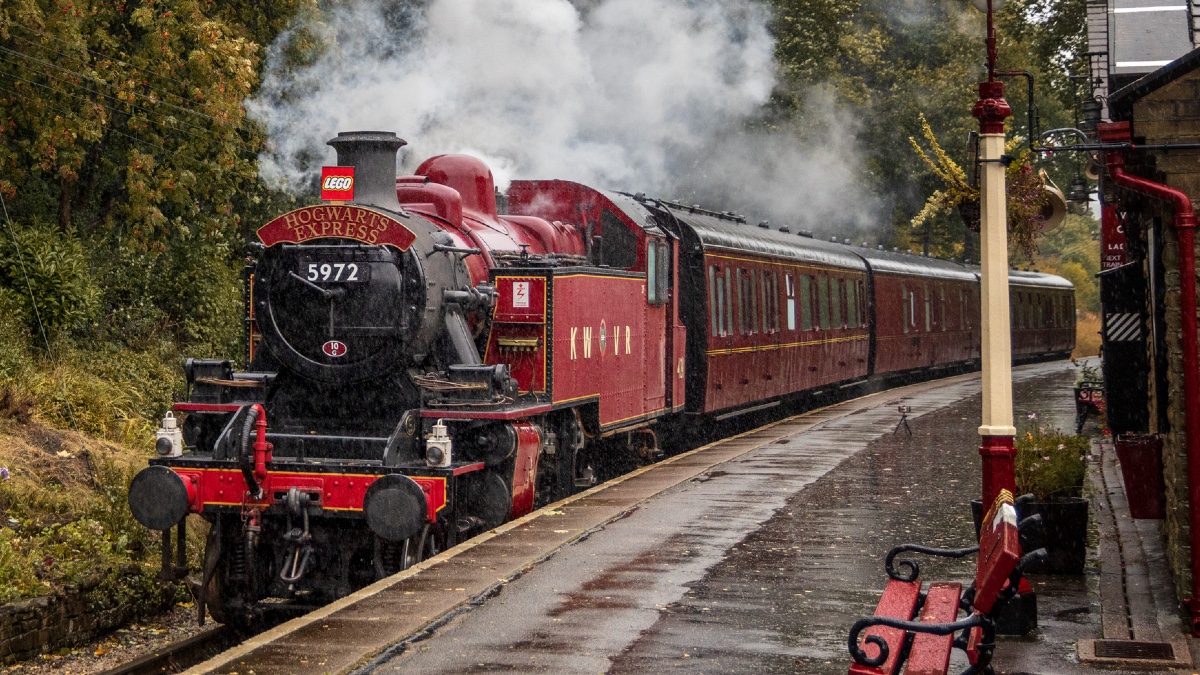 See the LEGO Hogwarts Express come to life for lucky Harry Potter contest winners