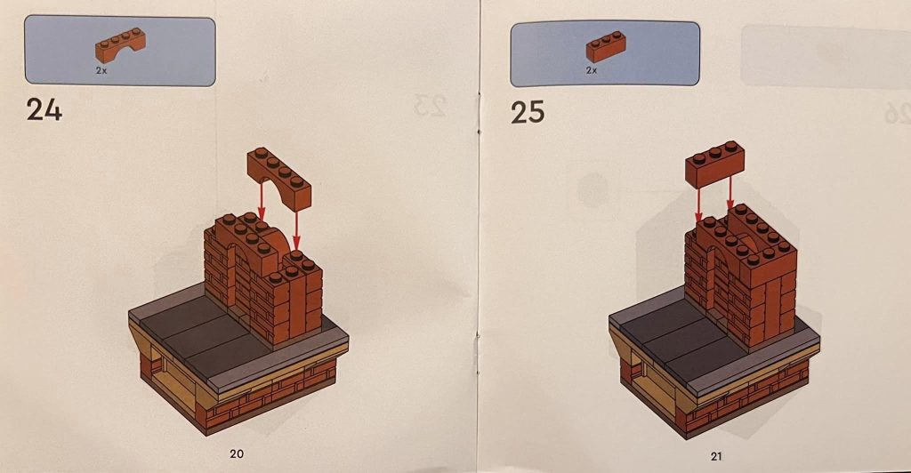 Lego Harry Potter 6541140 Perron 9 driekwart Barnes & Noble instructies 10 1024x532