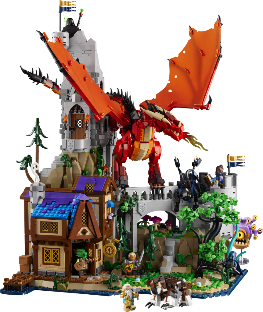 LEGO Ideas 21348 Dungeons Dragons Red Dragons Tale 3 862x1024
