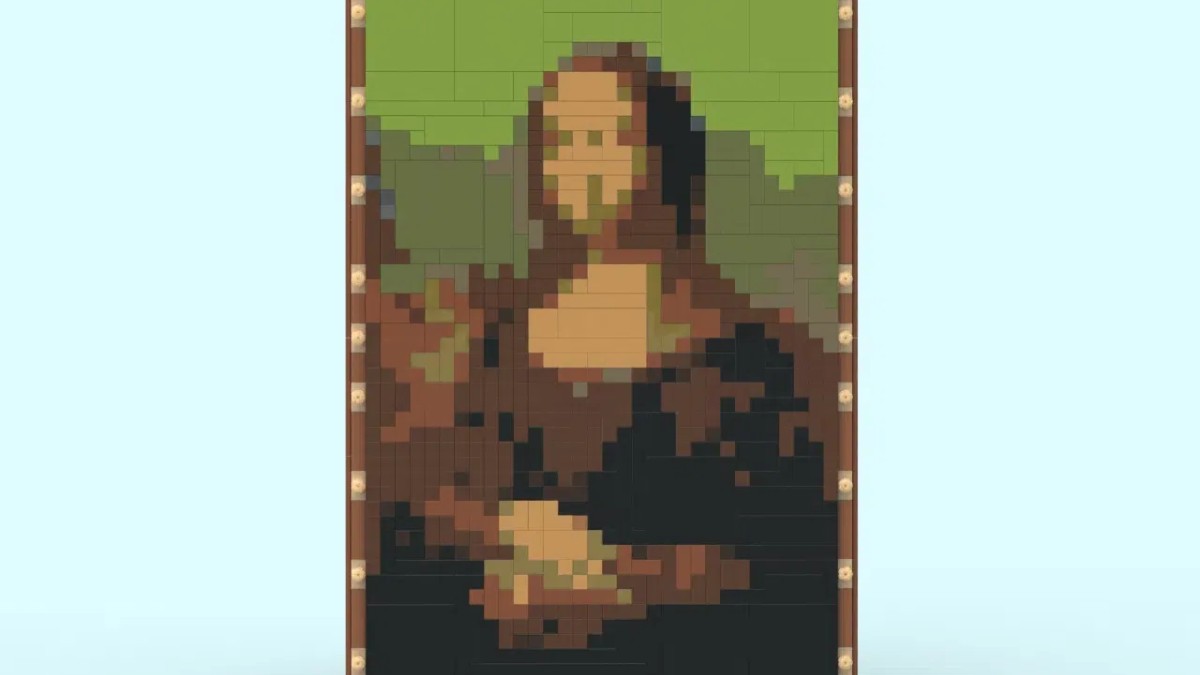 LEGO Art rumoured to explore Mona Lisa and Milky Way in 2024