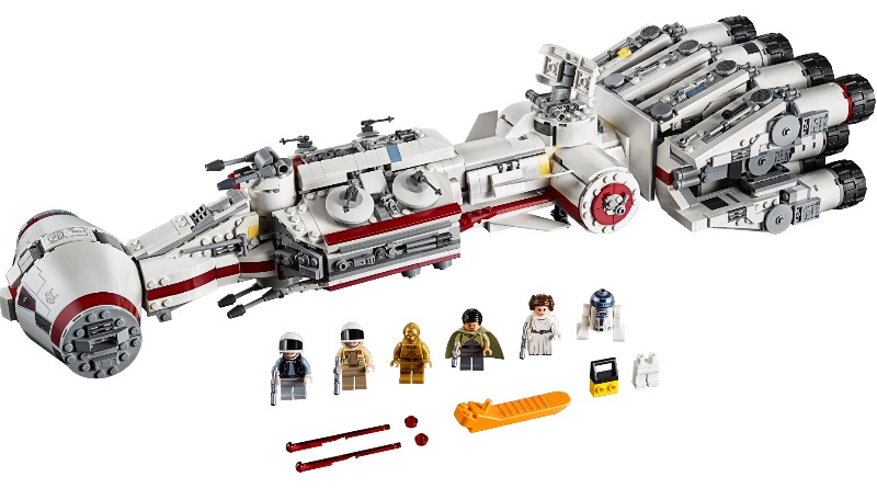 Signed copy of 75244 Tantive IV sells for $600 on eBay