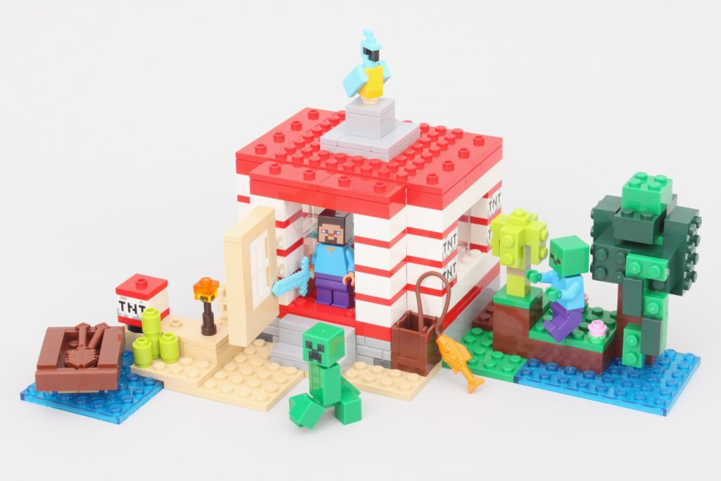 Reseña de Lego Minecraft 21275 La casa de la jungla TNT 1 1024x683