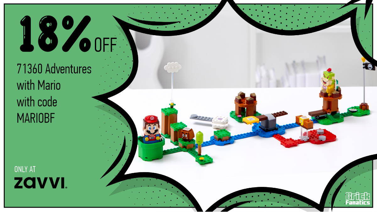 Wahoo! 18% off LEGO Super Mario 71360 Adventures with Mario at Zavvi 