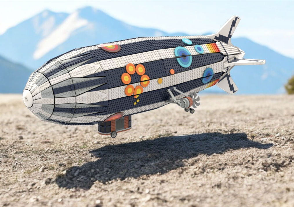 LEGO BrickLink Designer Program Series 8 Aviation days Zeppelin
