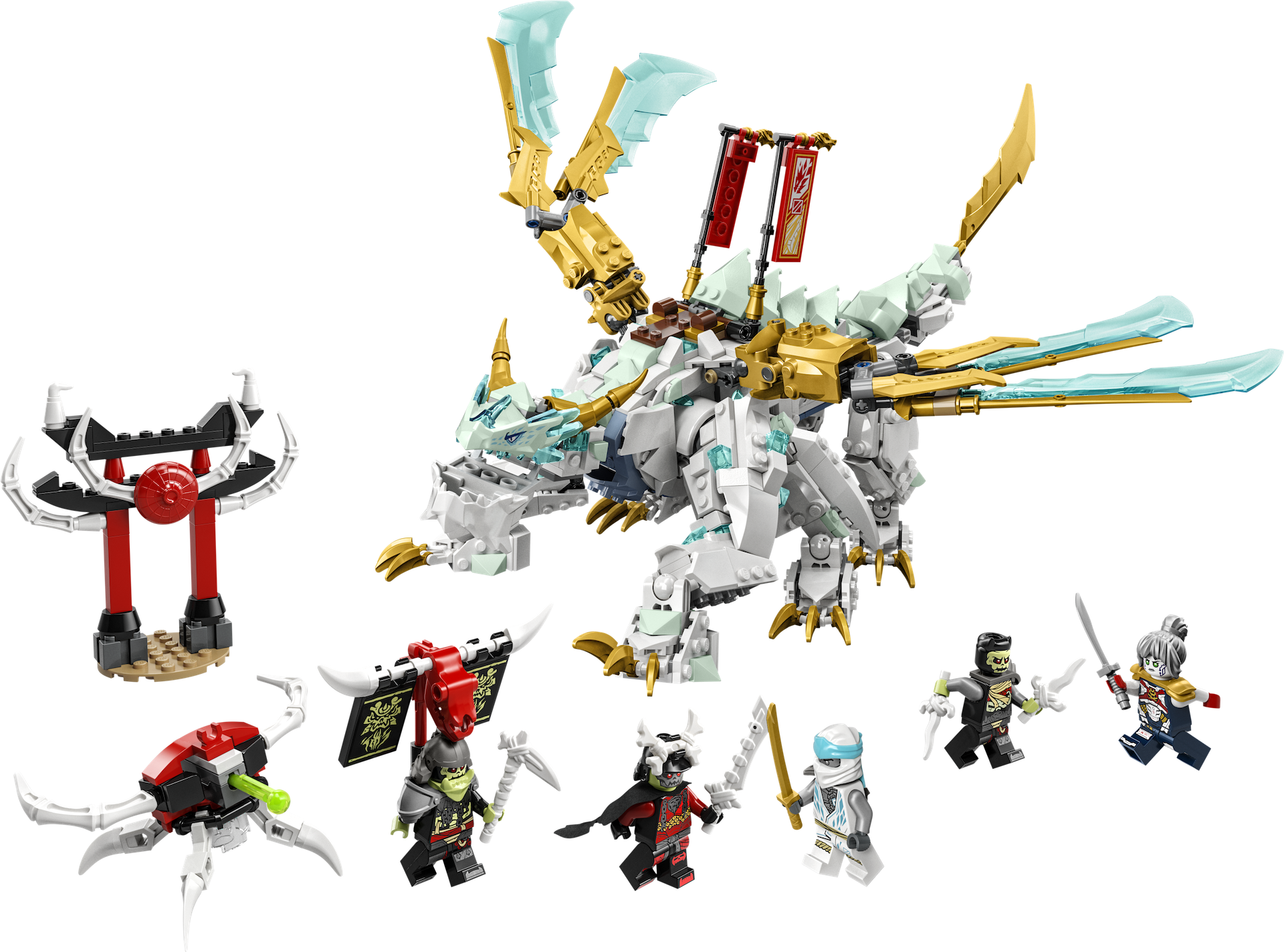 LEGO NINJAGO 71786 Zanes Ice Dragon Creature 3