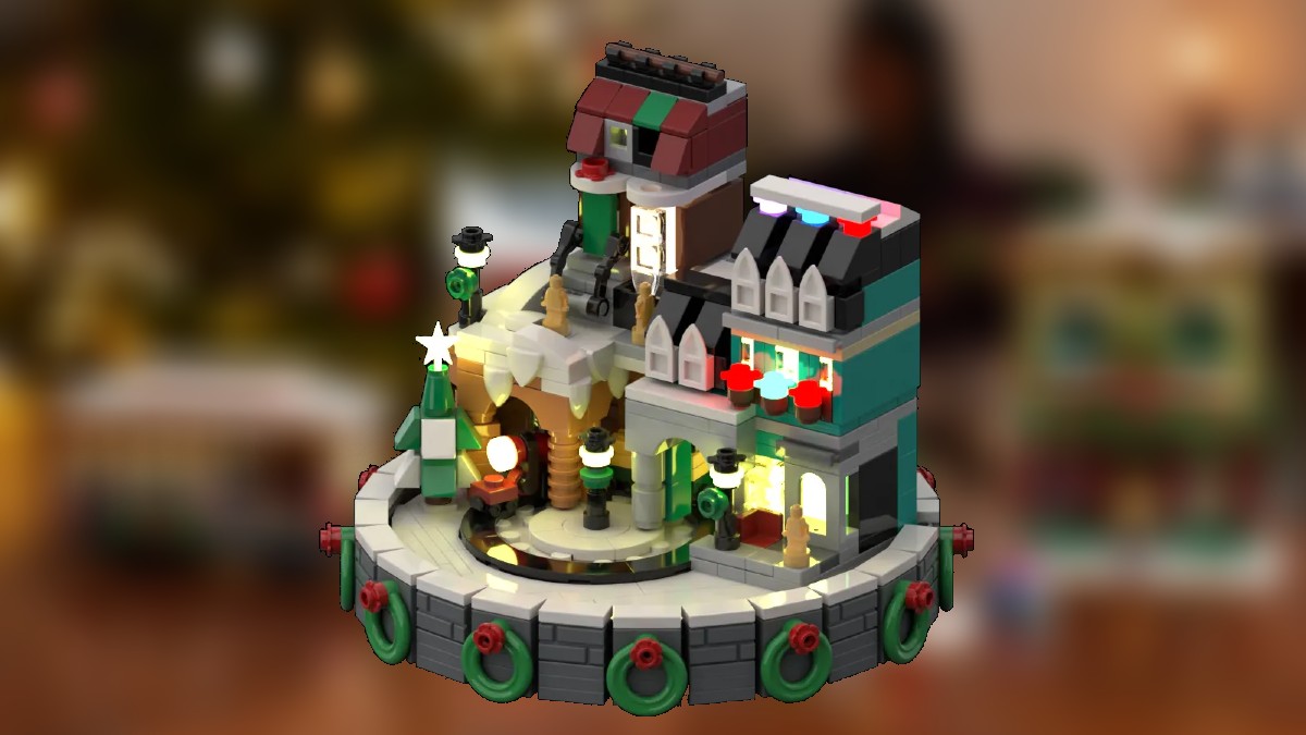 Working LEGO Christmas ornament removed from LEGO Ideas