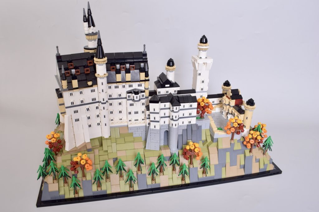LEGO Architecture 21063 Schloss Neuschwanstein Rezension 28 1024x683