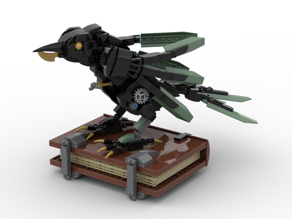 lego bricklink moc pop up store mechanical raven 1024x768
