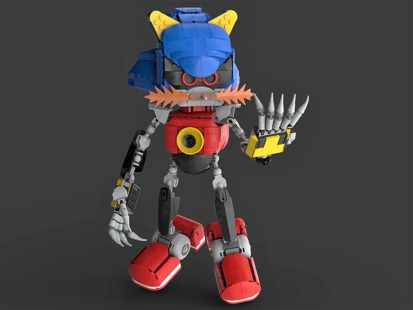 LEGO Ideas SUPERIOR METAL SONICmonkey scout