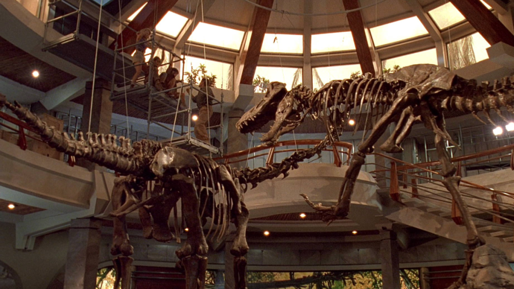 Scheletro di Alamosaurus di Jurassic Park 1024x576