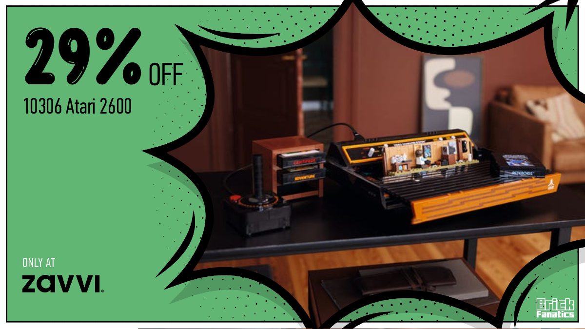 Sparen Sie £ 60 beim 10306 Atari 2600 und erweitern Sie Ihre LEGO-Sammlung