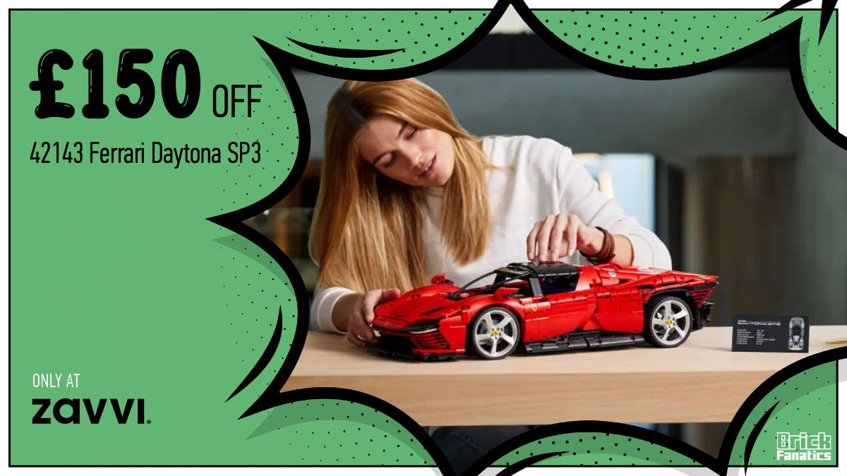 Don't miss out on this LEGO voucher code for £150 off 42143 Ferrari Daytona SP3