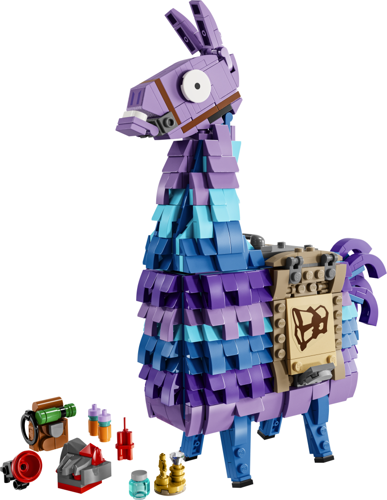 LEGO fortnite 77071 supply llama contents 793x1024