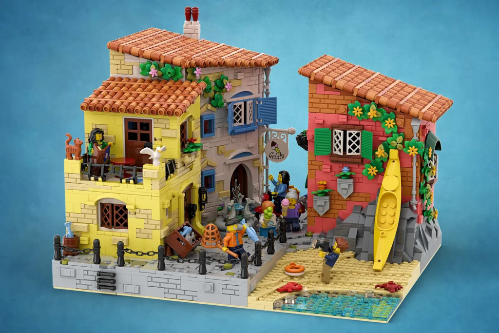 LEGO Ideas Die italienische Riviera 1024x683