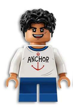 LEGO One Piece minifigur 1 af Monkey D. Luffy