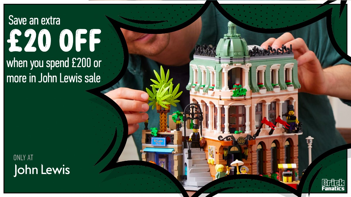 Se obtendrán descuentos dobles en la venta masiva de John Lewis LEGO