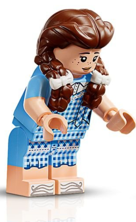 lego wicked 75685 emerald city wall art dorothy minifigure
