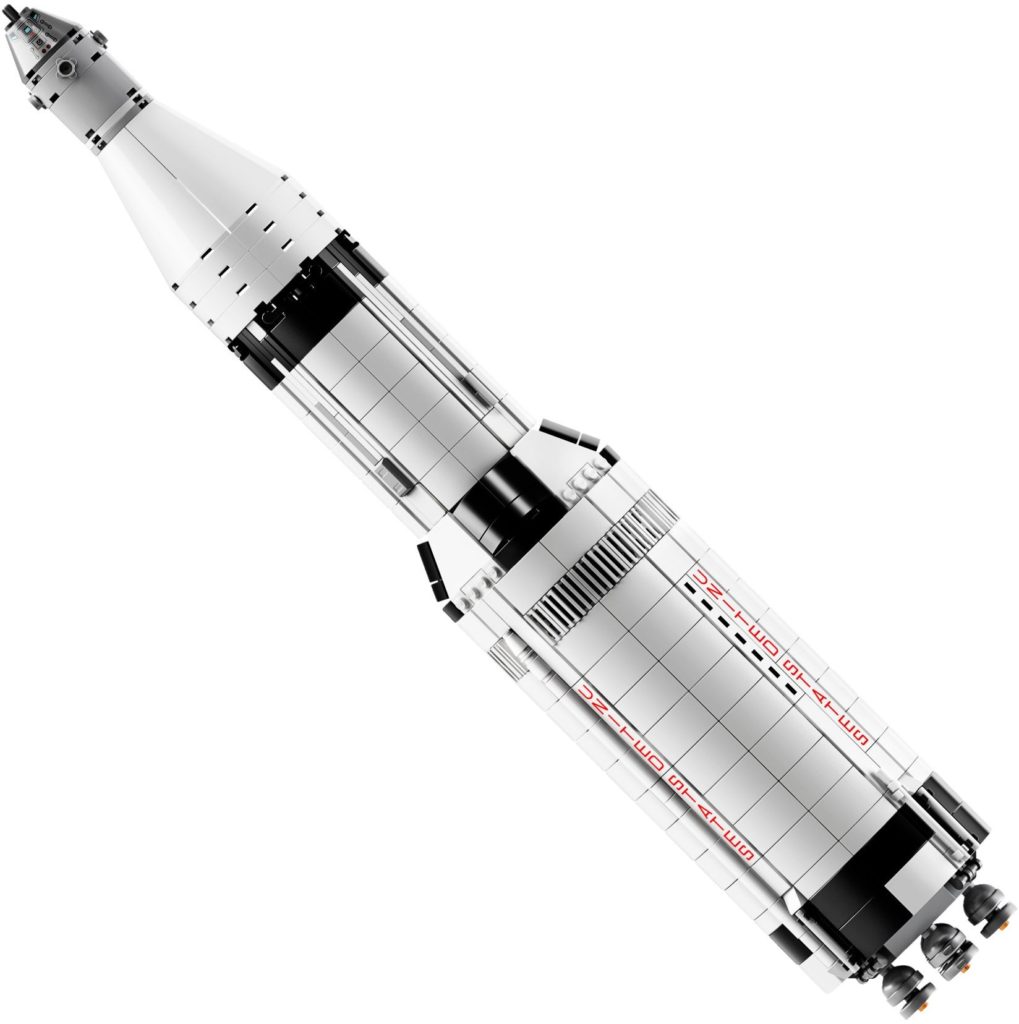 21309 Pomysły na sekcję NASA Apollo Saturn V