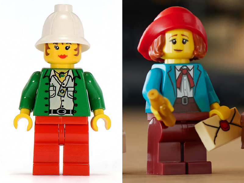 Comparación de LEGO Pippin Reed