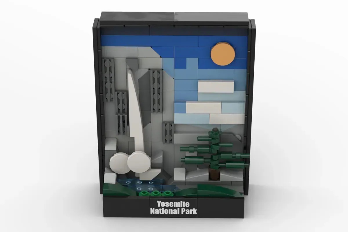 LEGO Ideas Iconische ansichtkaarten van de Amerikaanse nationale parken 6
