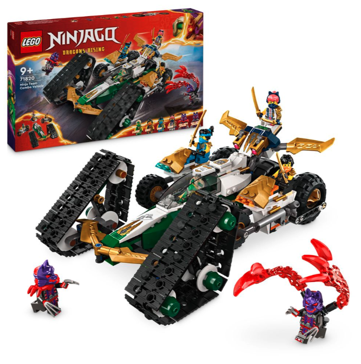 LEGO NINJAGO 71820 Veicolo combinato della squadra ninja 1