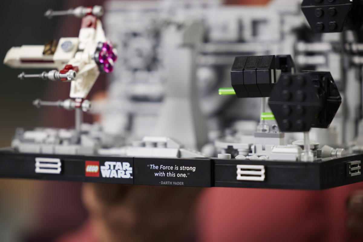 LEGO Star Wars 75329 Trincea della Morte Nera Set diorama 04