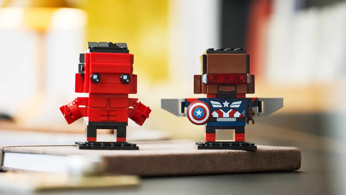 LEGO Marvel Captain America BrickHeadz calls back to a long-retired design