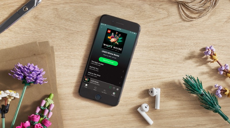 You can now listen to LEGO bricks on Spotify