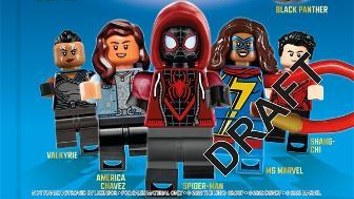 Første LEGO Marvel Visuel ordbog med eksklusiv minifigur kommer snart