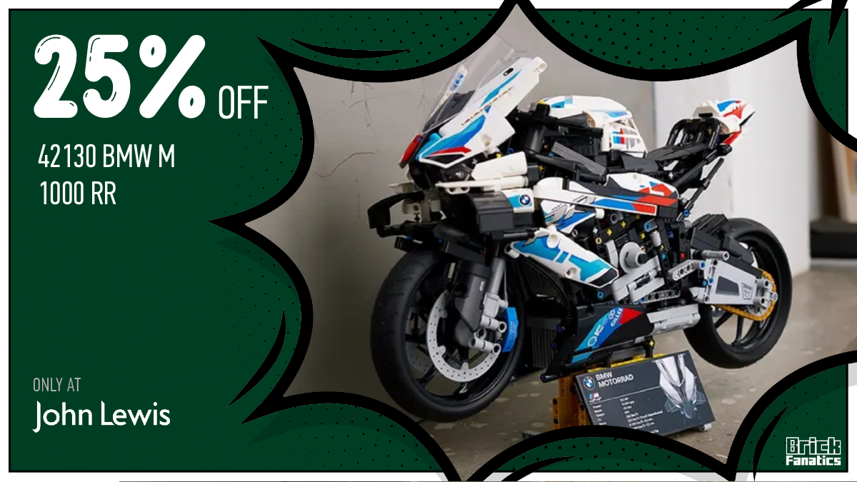 John Lewis LEGO sale continues with 25% off 42130 BMW M 1000 RR