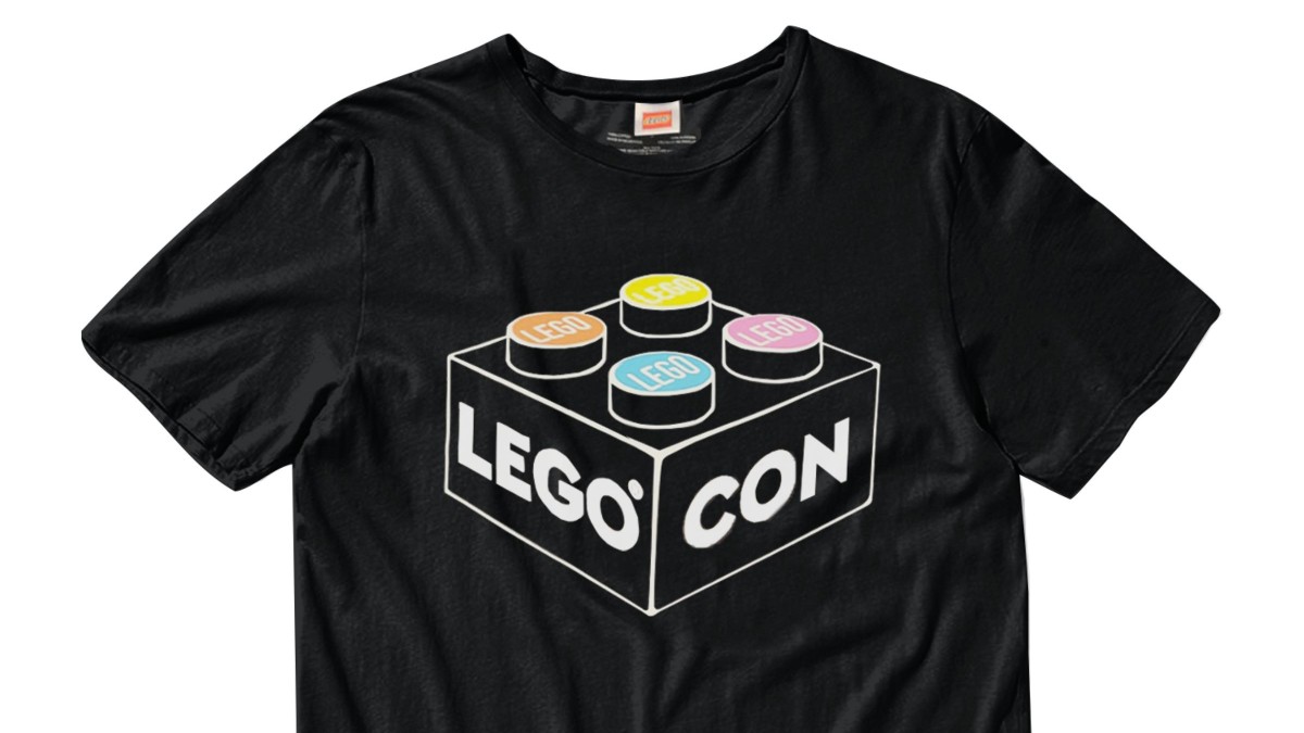 LEGO CON 2022 shirt launches to commemorate the second event