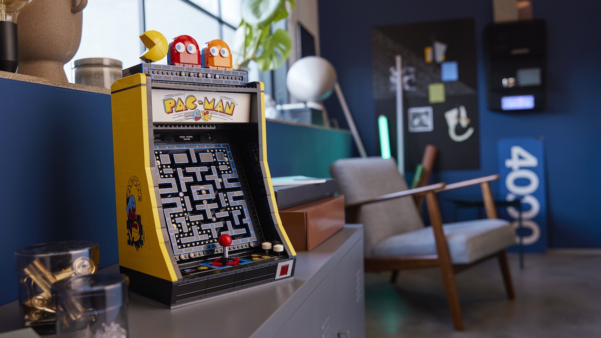 21327 Typewriter designer inspired best feature in LEGO 10323 PAC-MAN Arcade 