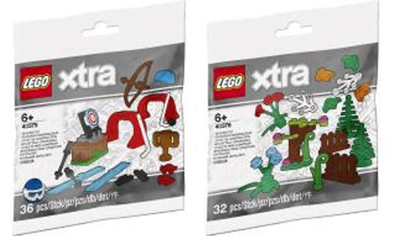 LEGO Xtra 40376 Botanical Accessories and 40375 Sports Accessories coming soon