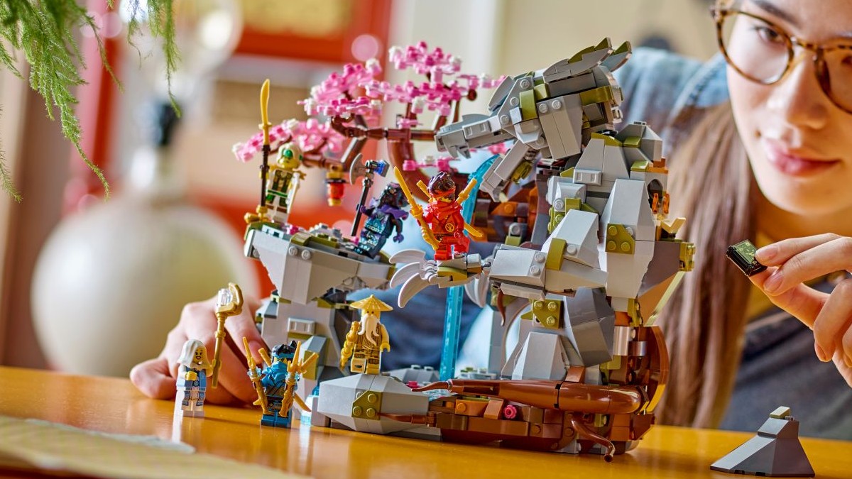 LEGO NINJAGO 71819 Dragon Stone Shrine's secrets revealed - Brick