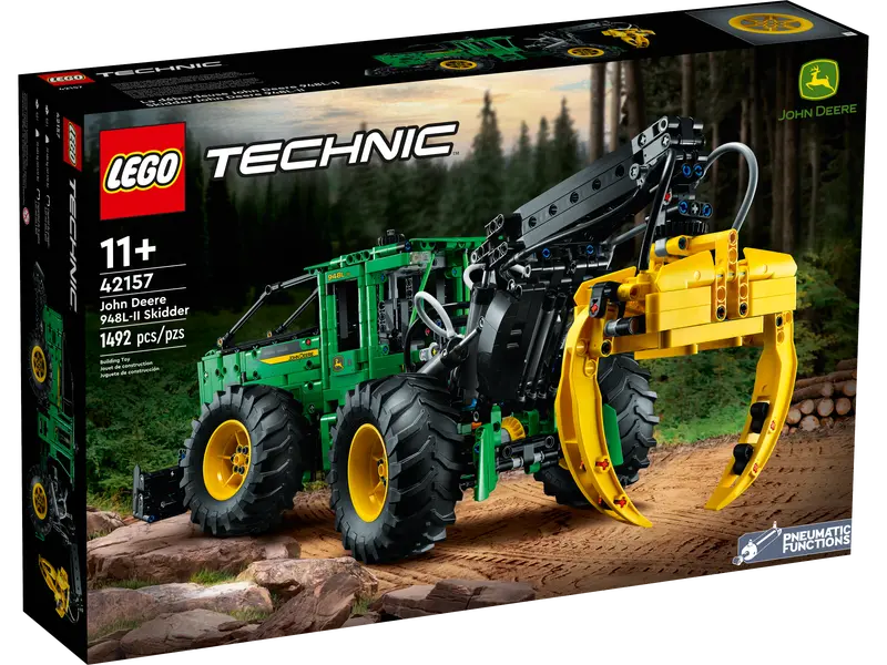 LEGO Technic 42157 John Deere 948L II Skidder Box