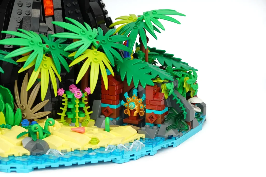 LEGO Ideas Funktionierender Vulkan – mit ausbrechender Lava 3 1024x682