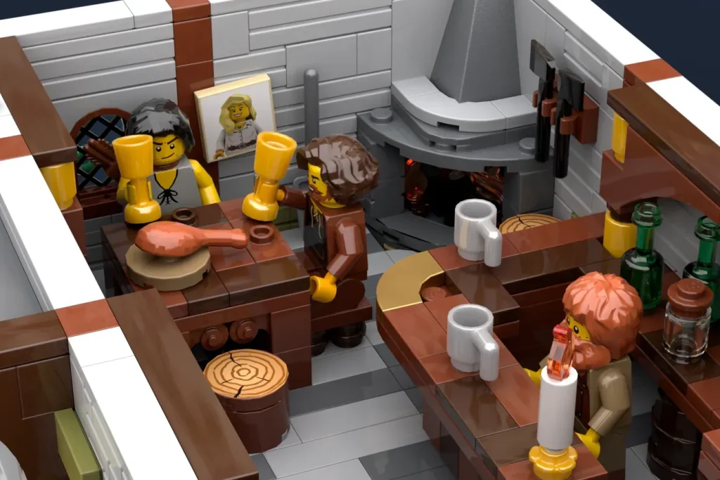 LEGO Ideas mittelalterliche Taverne 2 1024x683