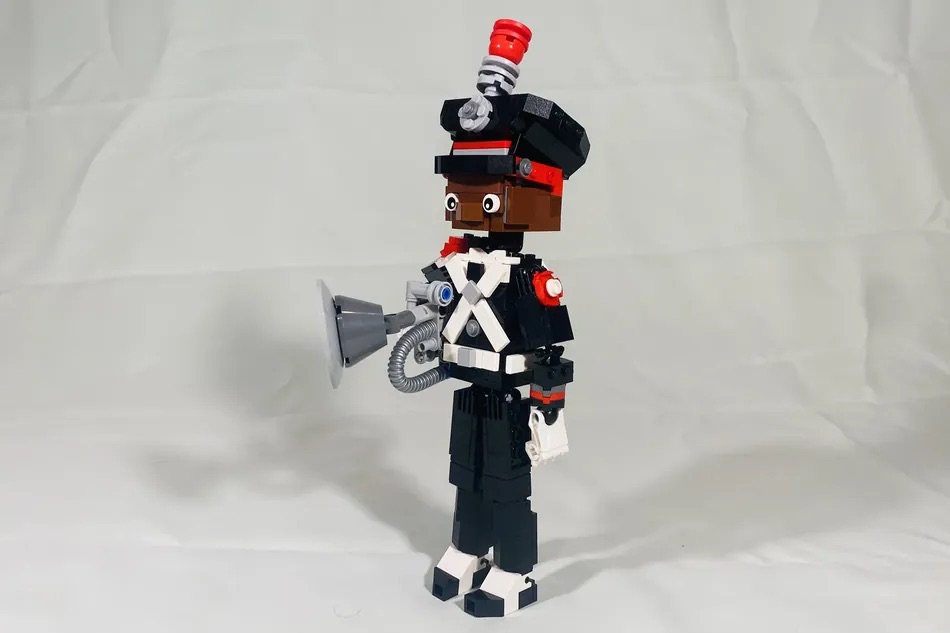 LEGO Ideas Ohio State University Marching Band 4