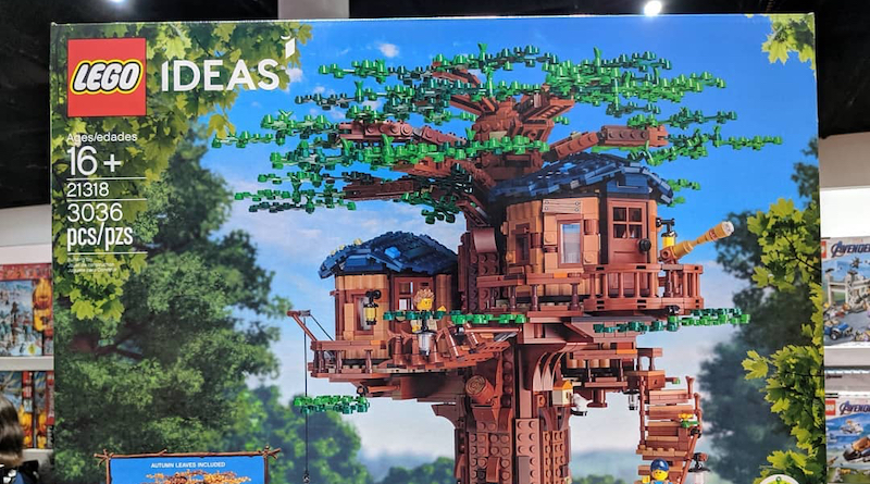 LEGO Ideas 21318 Treehouse removed from sale at San Diego Comic Con